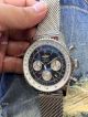 Copy Breitling Navitimer 01 Stainless Steel Mesh Band Watch (5)_th.jpg